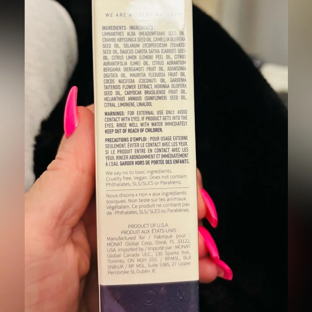 Monat Rejuveniqe Oil Intensive for Hair & Skin
